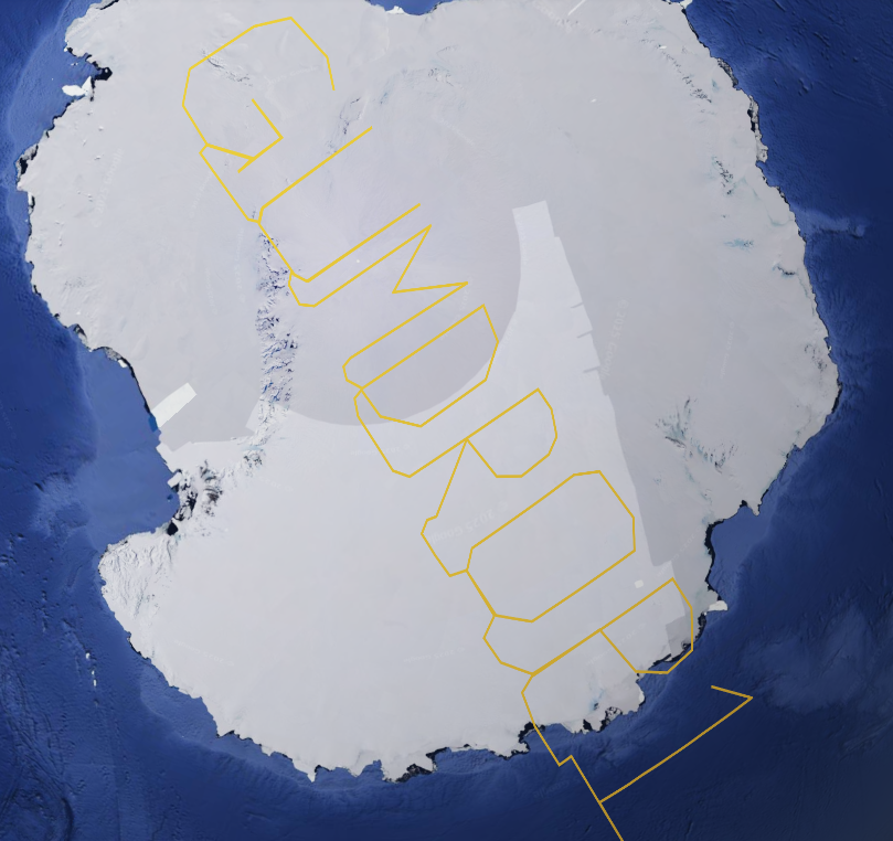 drone flight path revealing the password to the web app