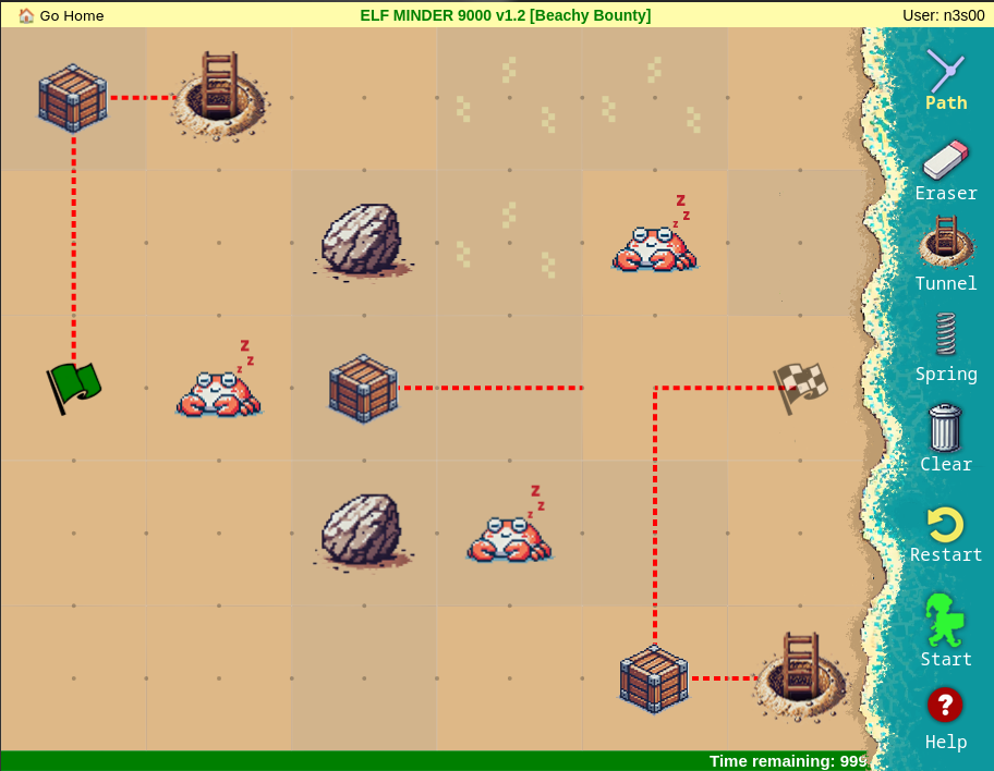 Elf connect initial screen