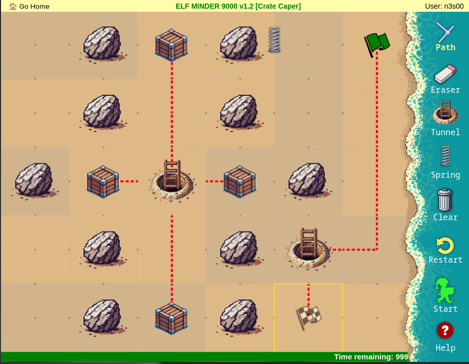 Elf connect initial screen