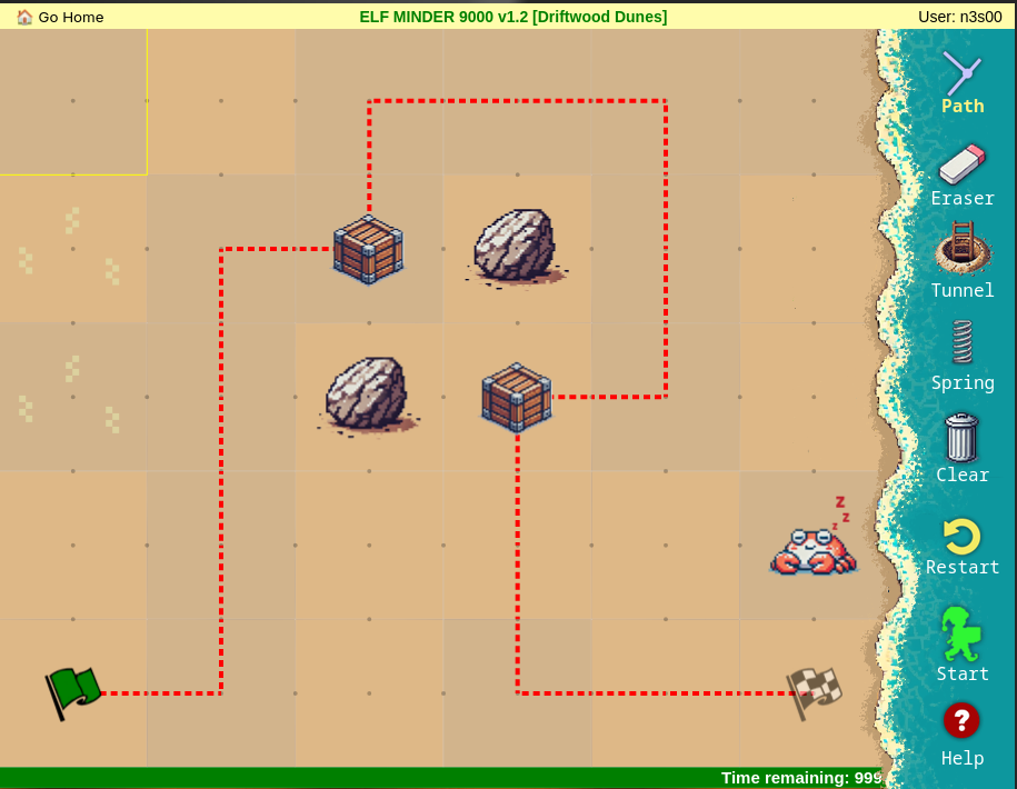 Elf connect initial screen