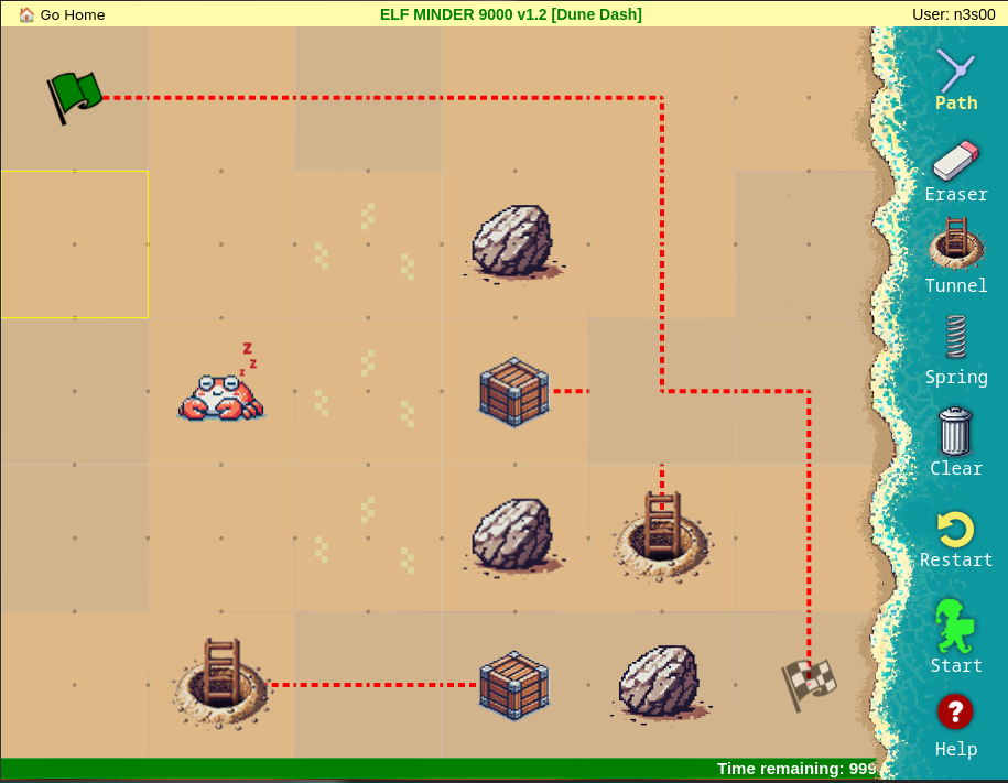 Elf connect initial screen