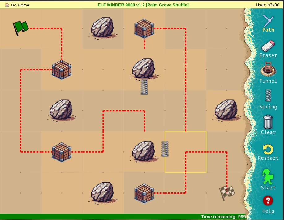 Elf connect initial screen