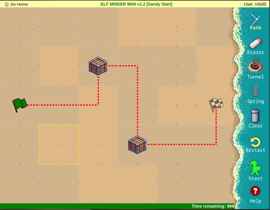 Elf connect initial screen