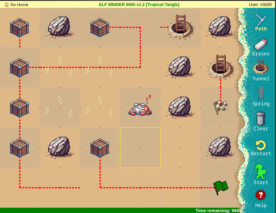 Elf connect initial screen