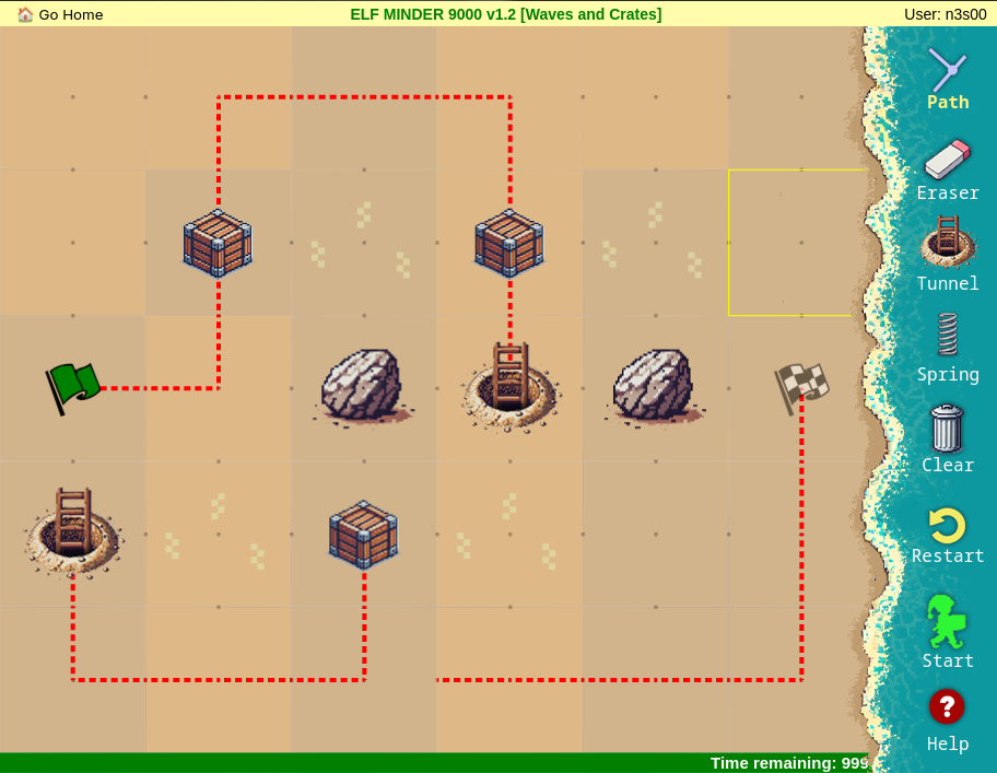 Elf connect initial screen