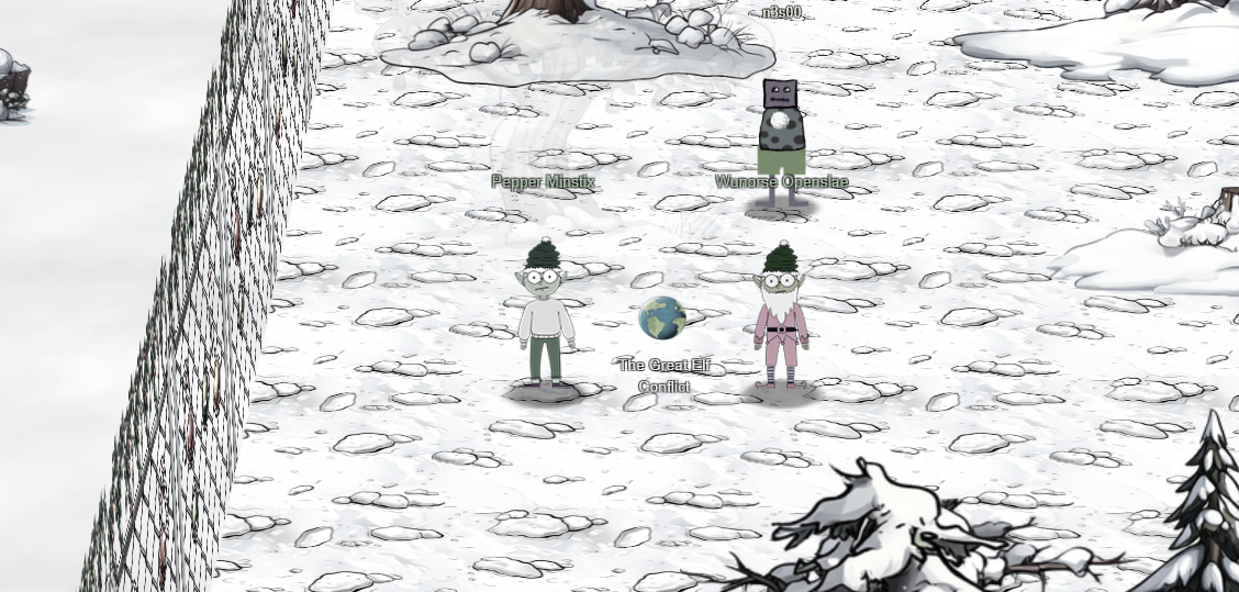 Pepper the great elf conflict and Wunorse