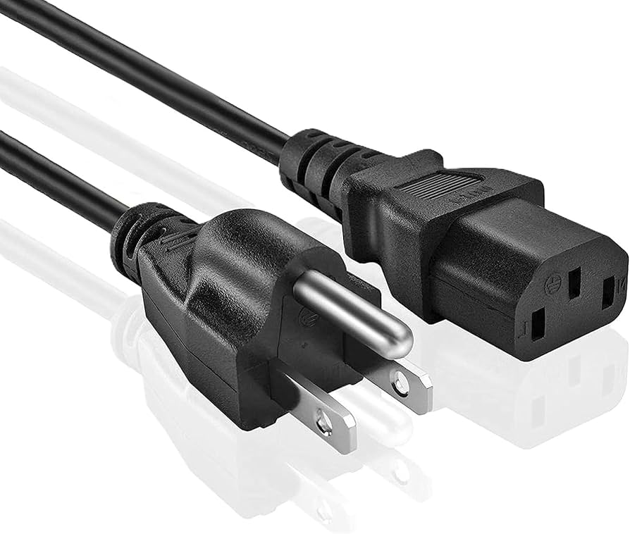 Image of C13 to NEMA 5-15P cable
